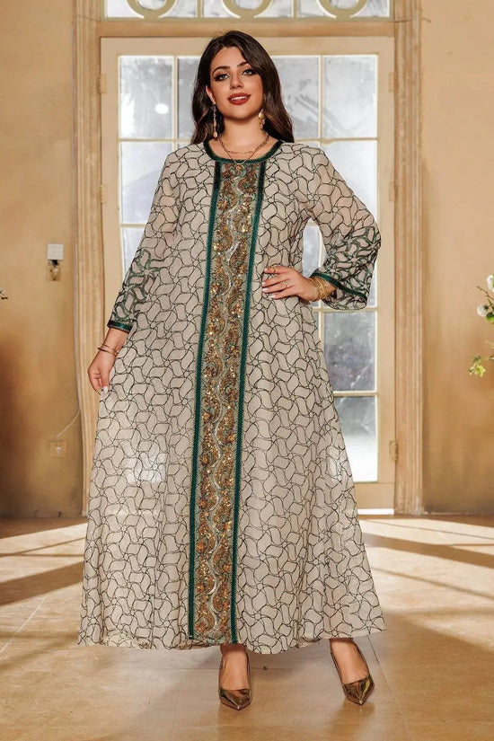 Eid & Ramadan Turkish Luxury Jalabiya - IVORYNN