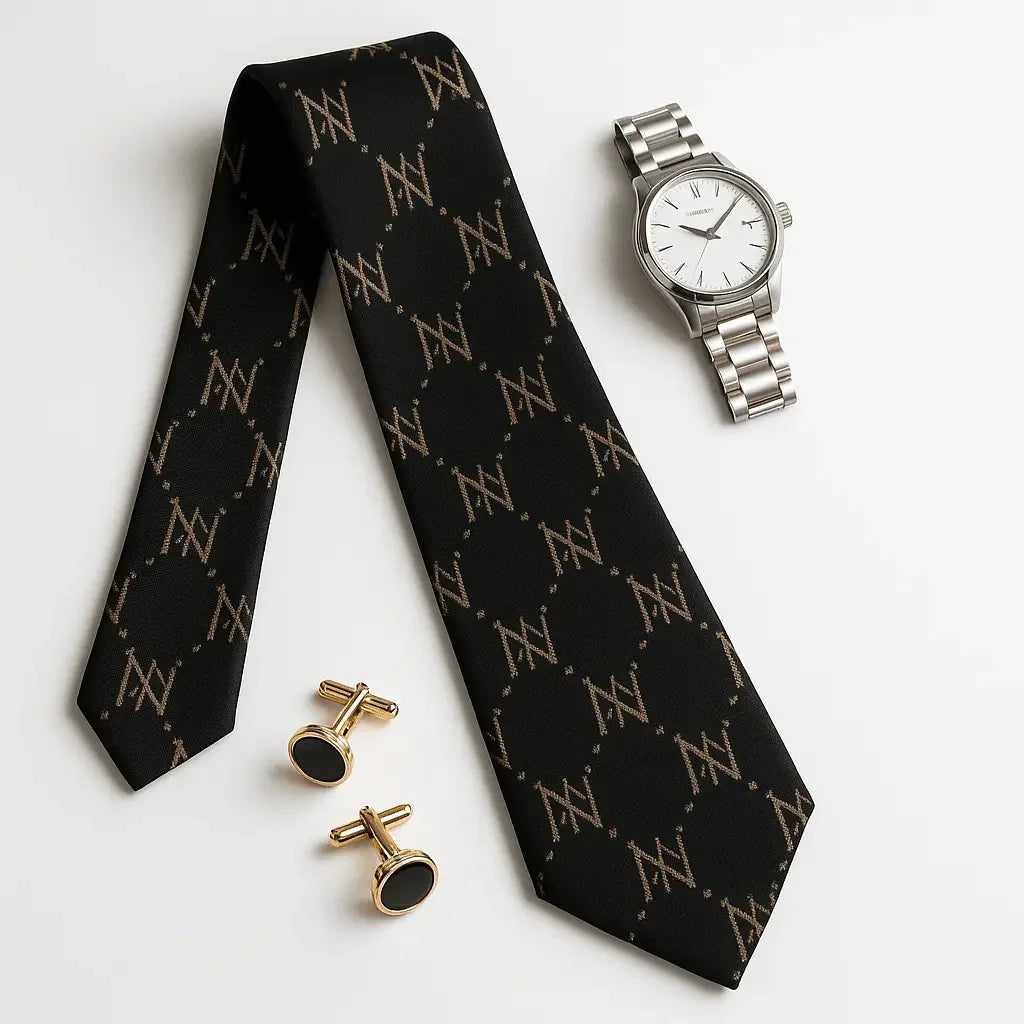 Elegant Luxury Men's Tie NN - IVORYNN