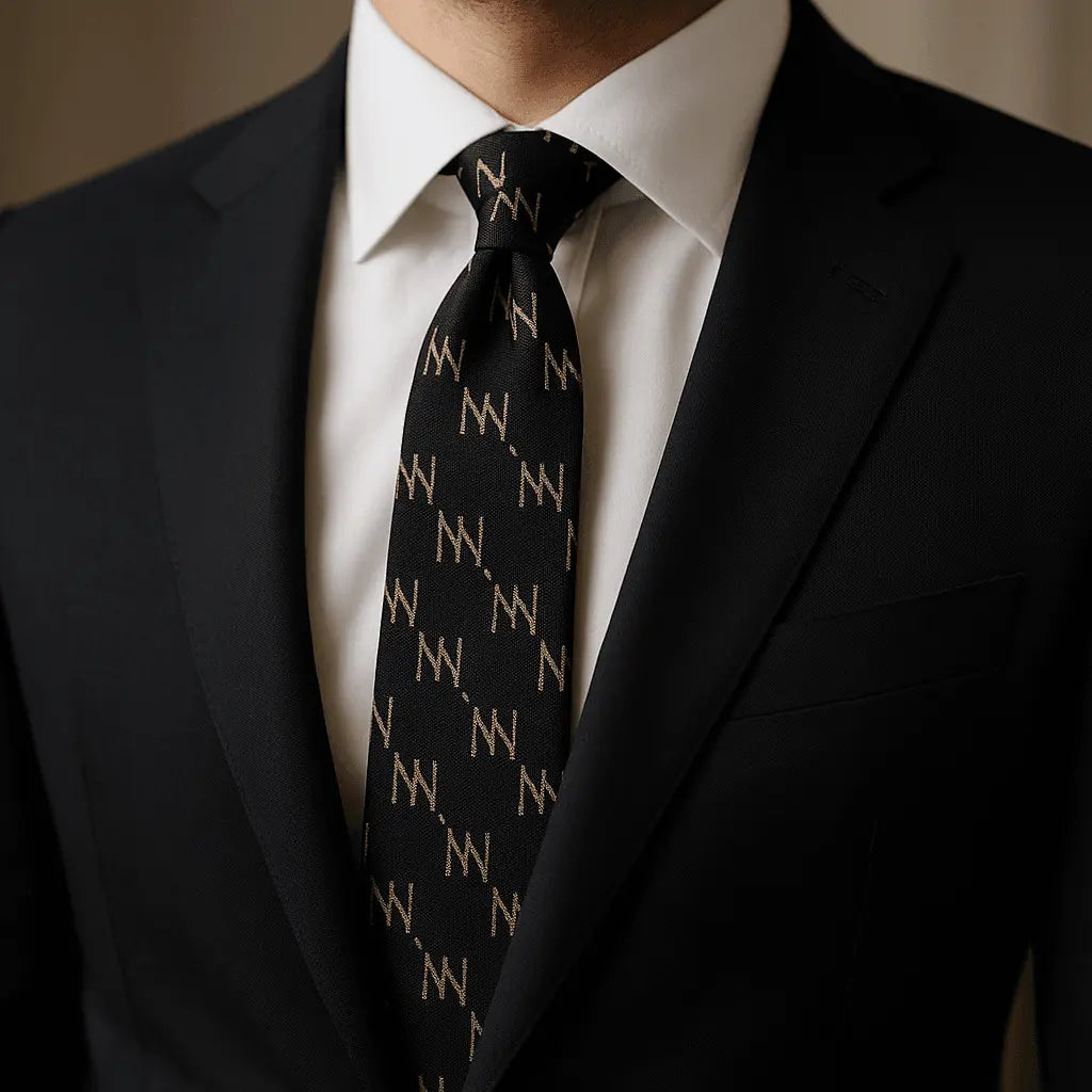 Elegant Luxury Men's Tie NN - IVORYNN