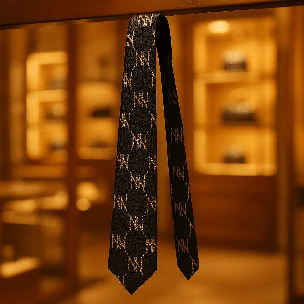 Elegant Luxury Men's Tie NN - IVORYNN