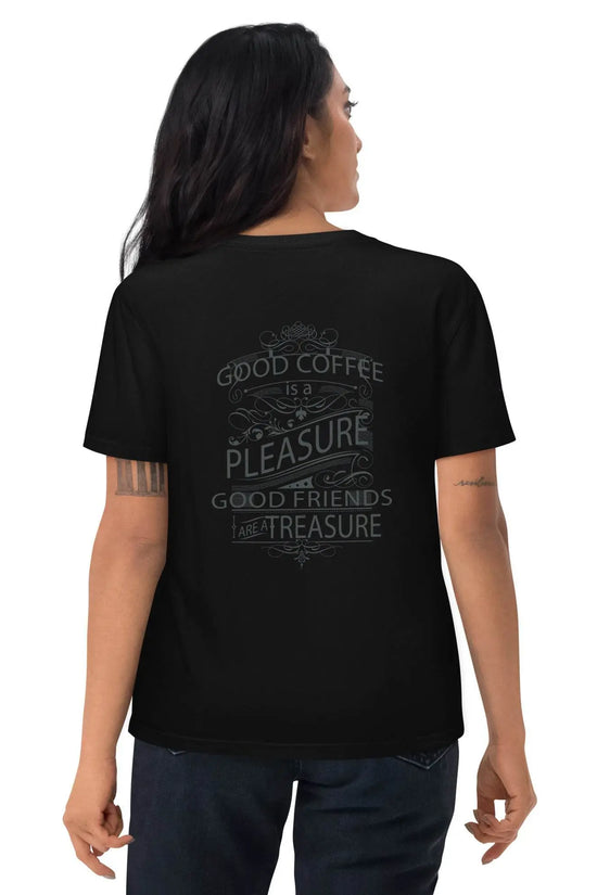 Embroidered Little Monkey organic cotton t-shirt - IVORYNN