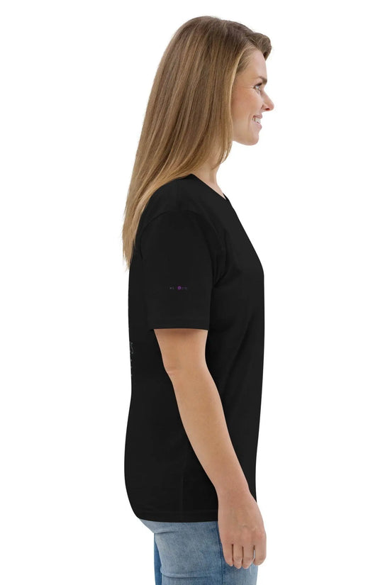 Embroidered Little Monkey organic cotton t-shirt - IVORYNN