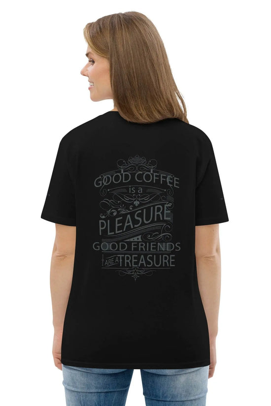 Embroidered Little Monkey organic cotton t-shirt - IVORYNN