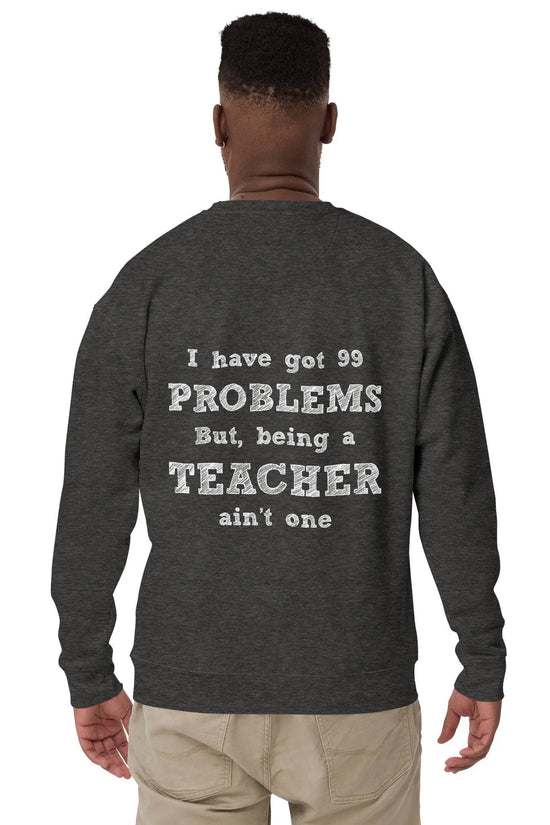 Essential Men Comfort Premium Charcoal Heather Sweatshirt - IVORYNN