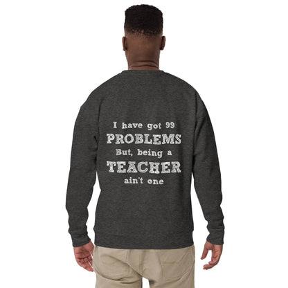 Essential Men Comfort Premium Charcoal Heather Sweatshirt - IVORYNN