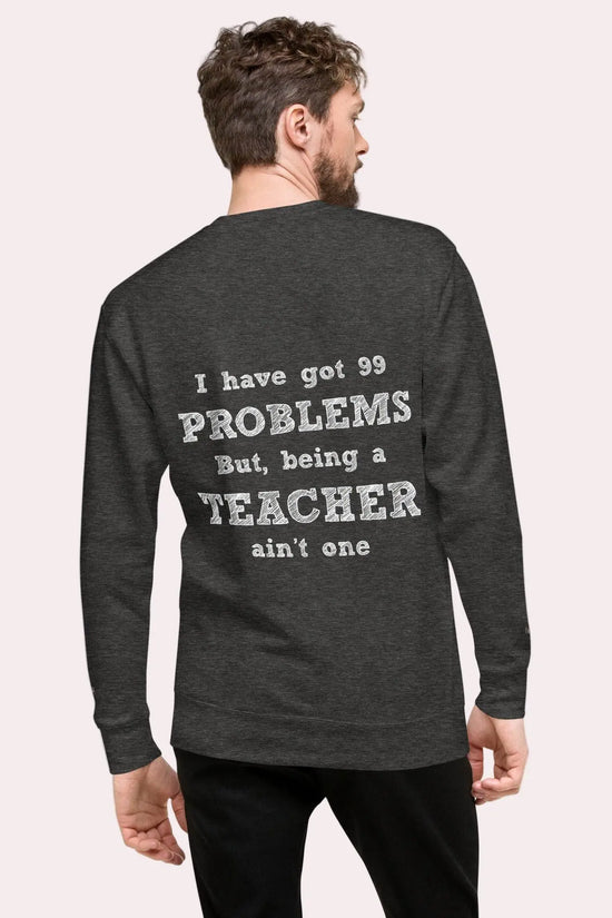 Essential Men Comfort Premium Charcoal Heather Sweatshirt - IVORYNN