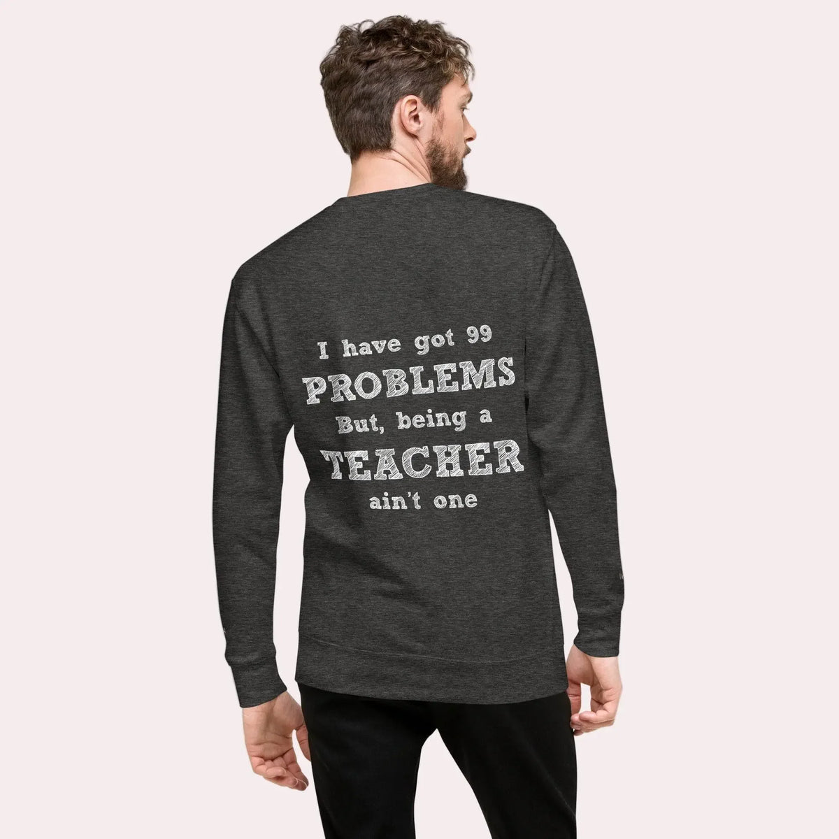 Essential Men Comfort Premium Charcoal Heather Sweatshirt - IVORYNN