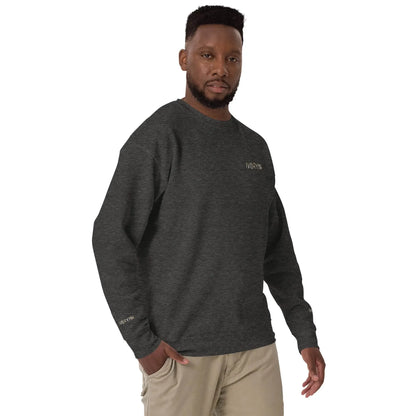 Essential Men Comfort Premium Charcoal Heather Sweatshirt - IVORYNN