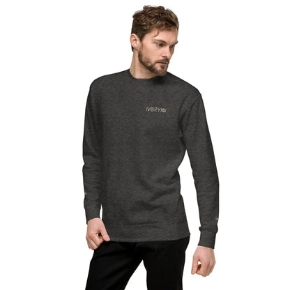 Essential Men Comfort Premium Charcoal Heather Sweatshirt - IVORYNN