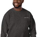 Essential Men Comfort Premium Charcoal Heather Sweatshirt - IVORYNN