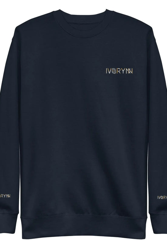 Essential Men Comfort Premium Navy Sweatshirt - IVORYNN