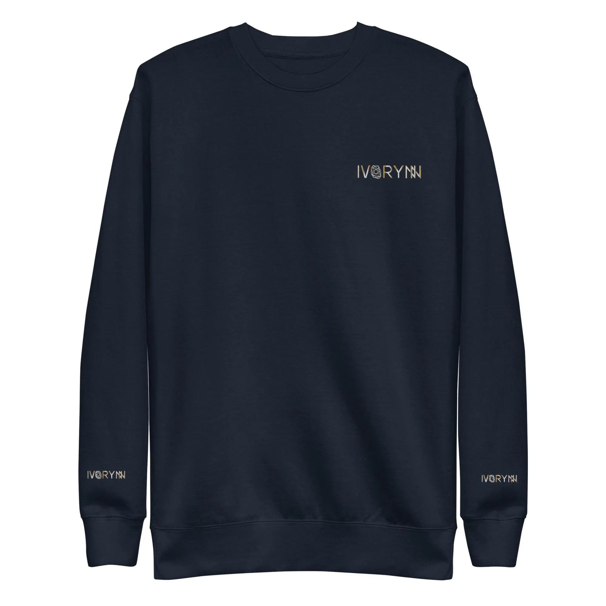 Essential Men Comfort Premium Navy Sweatshirt - IVORYNN