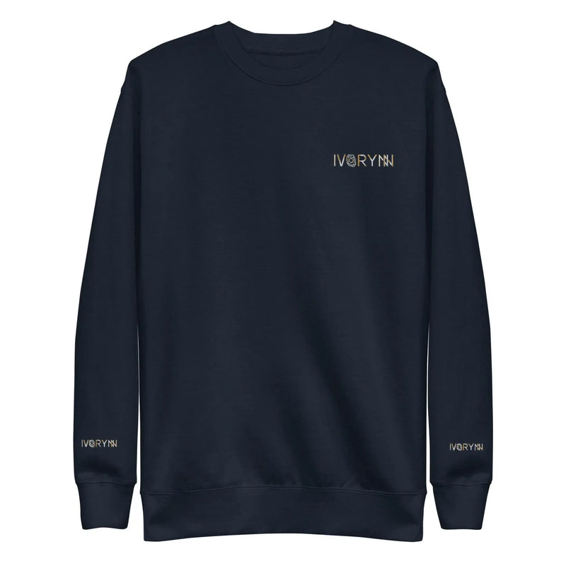 Essential Men Comfort Premium Navy Sweatshirt - IVORYNN