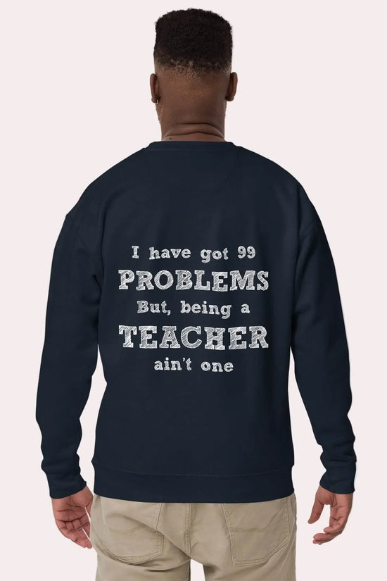 Essential Men Comfort Premium Navy Sweatshirt - IVORYNN