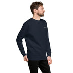 Essential Men Comfort Premium Navy Sweatshirt - IVORYNN