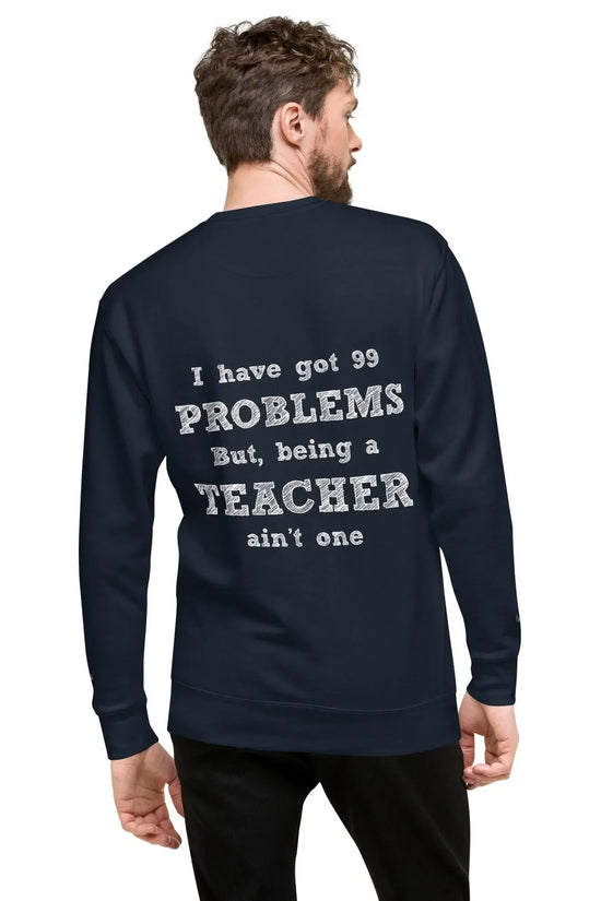 Essential Men Comfort Premium Navy Sweatshirt - IVORYNN