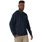 Essential Men Comfort Premium Navy Sweatshirt - IVORYNN