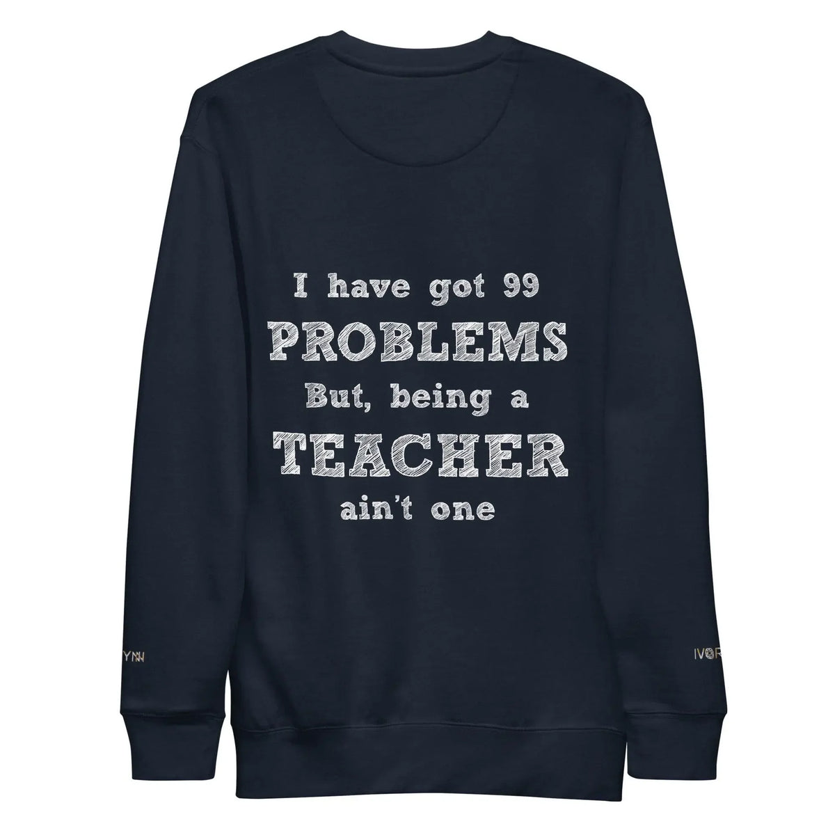Essential Men Comfort Premium Navy Sweatshirt - IVORYNN