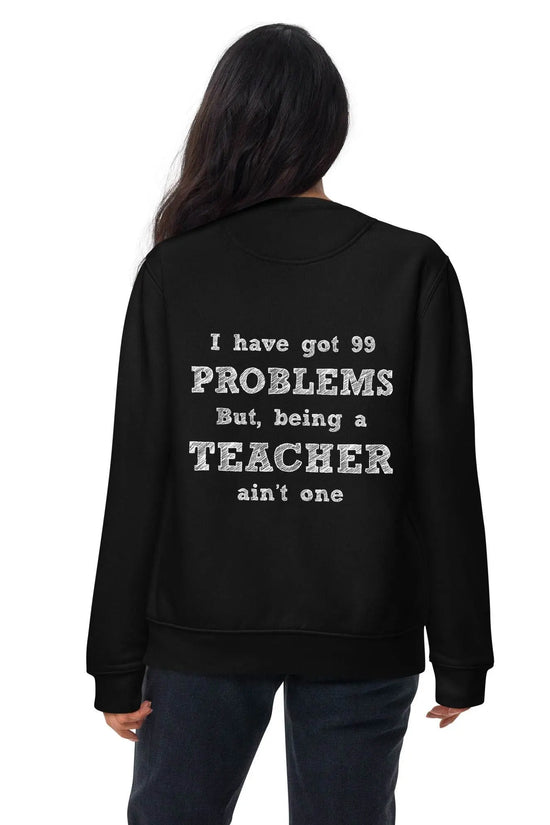 Essential Women Comfort Premium Black Sweatshirt - IVORYNN