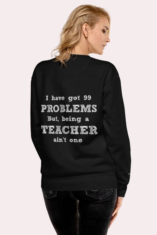 Essential Women Comfort Premium Black Sweatshirt - IVORYNN