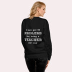 Essential Women Comfort Premium Black Sweatshirt - IVORYNN