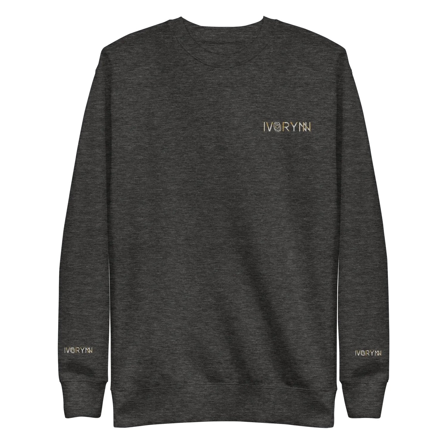 Essential Women Comfort Premium Charcoal Heather Sweatshirt - IVORYNN