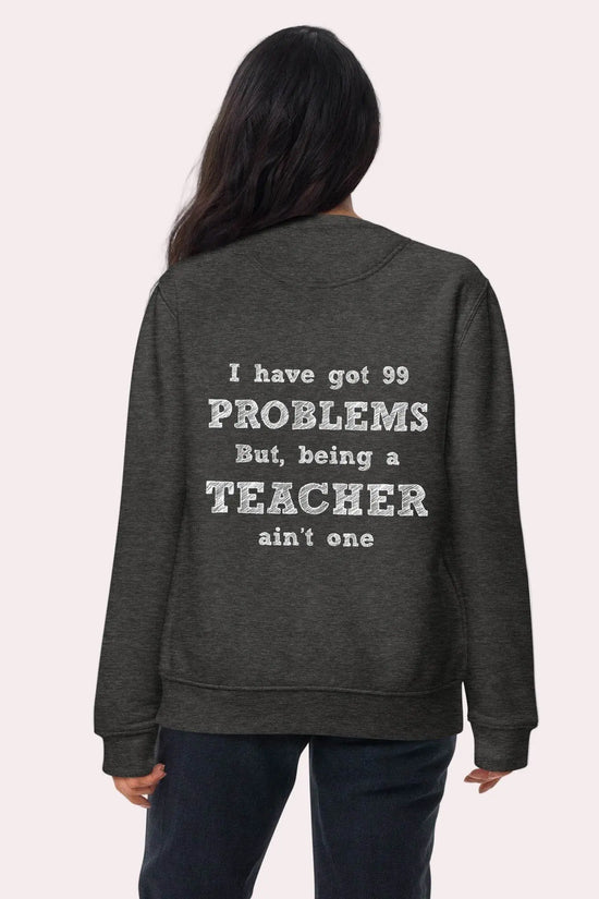 Essential Women Comfort Premium Charcoal Heather Sweatshirt - IVORYNN