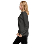 Essential Women Comfort Premium Charcoal Heather Sweatshirt - IVORYNN