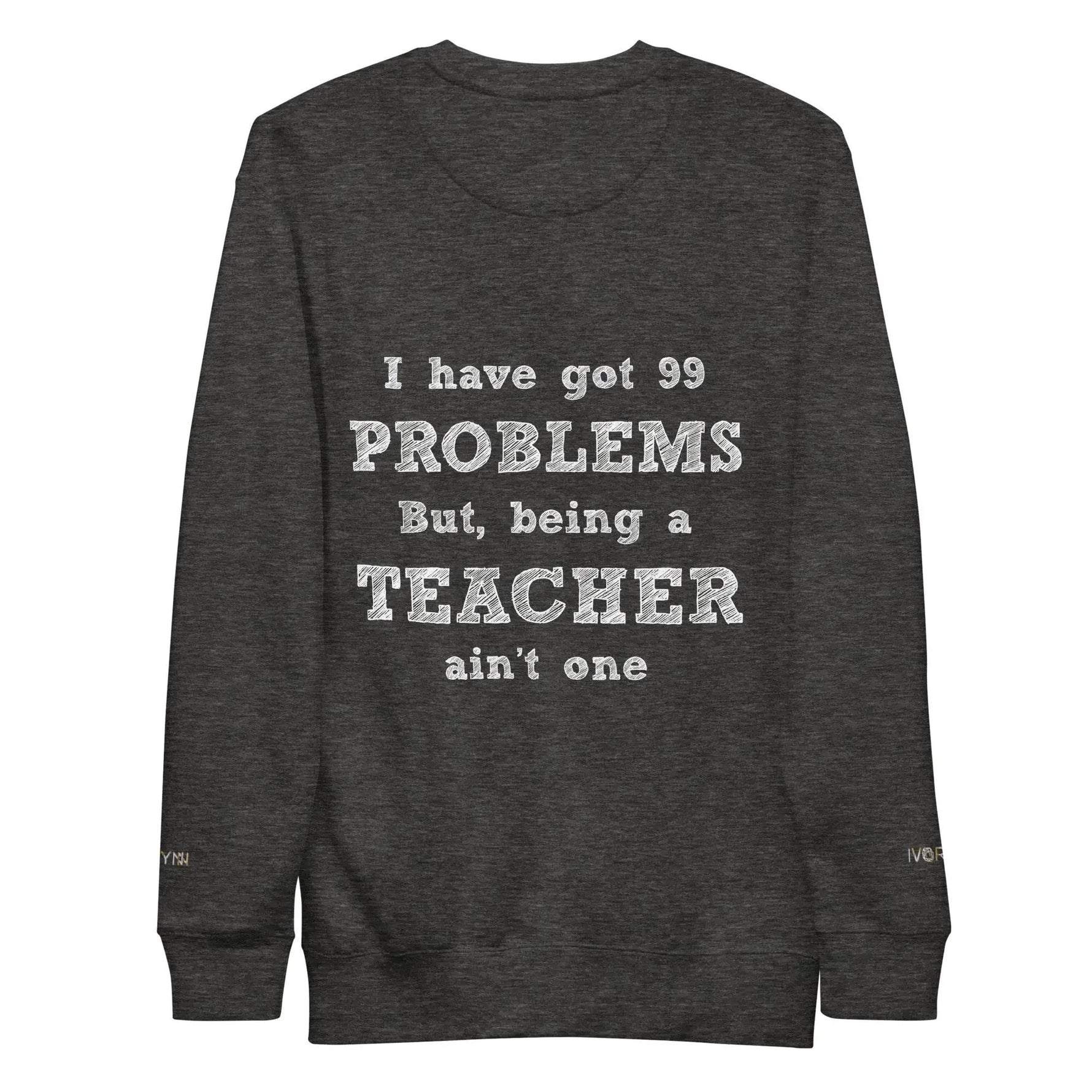 Essential Women Comfort Premium Charcoal Heather Sweatshirt - IVORYNN