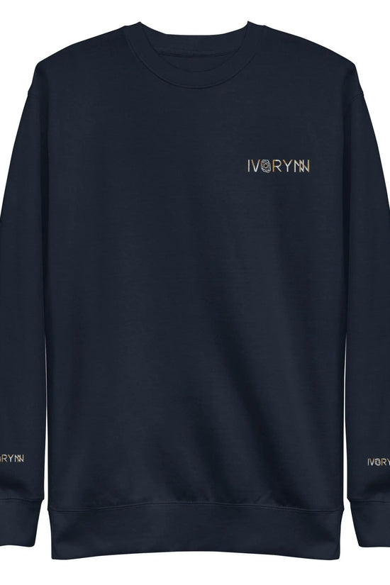 Essential Women Comfort Premium Navy Sweatshirt - IVORYNN