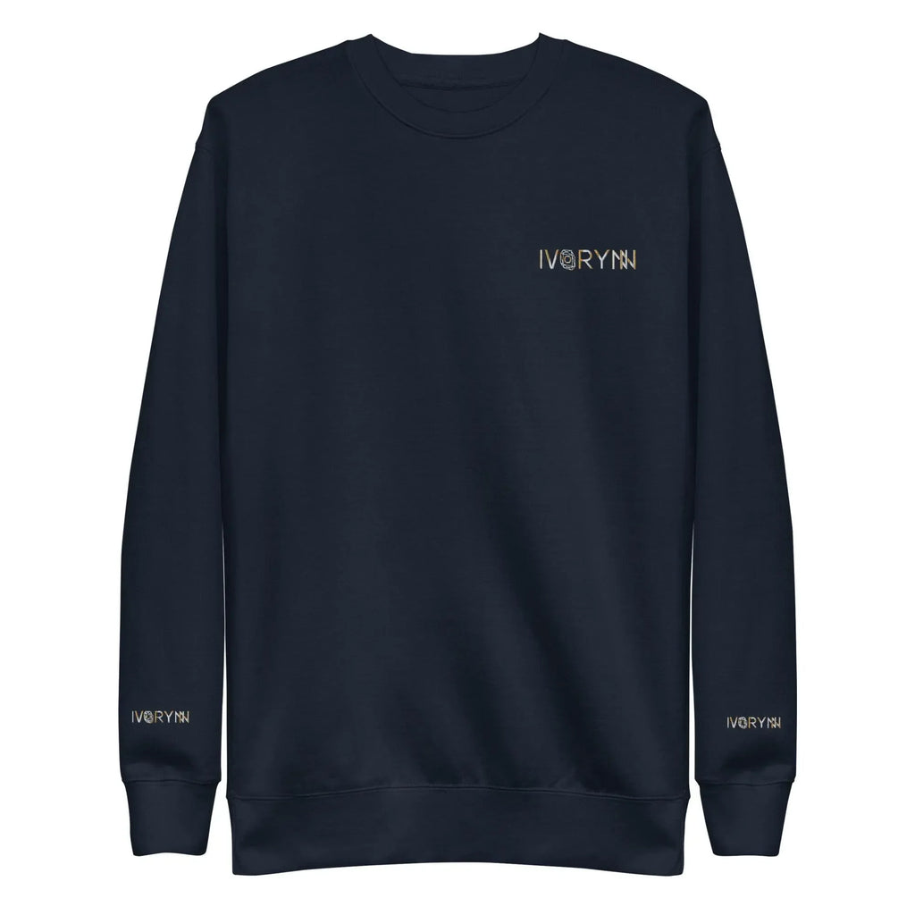 Essential Women Comfort Premium Navy Sweatshirt - IVORYNN
