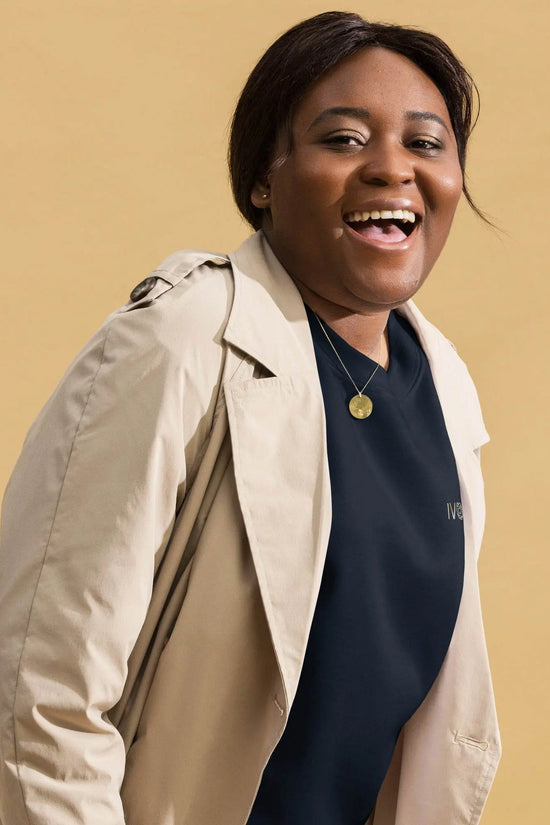 Essential Women Comfort Premium Navy Sweatshirt - IVORYNN