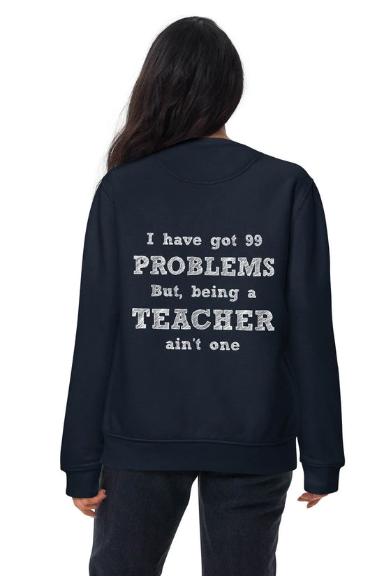 Essential Women Comfort Premium Navy Sweatshirt - IVORYNN