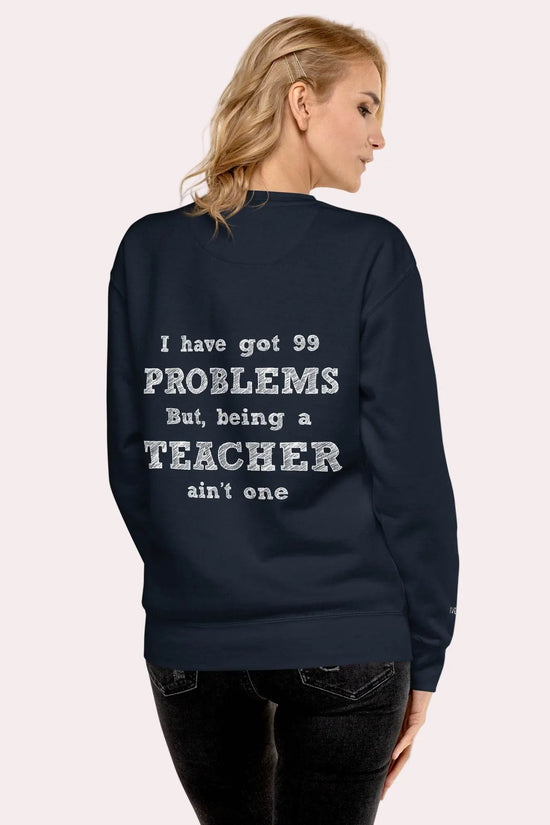 Essential Women Comfort Premium Navy Sweatshirt - IVORYNN