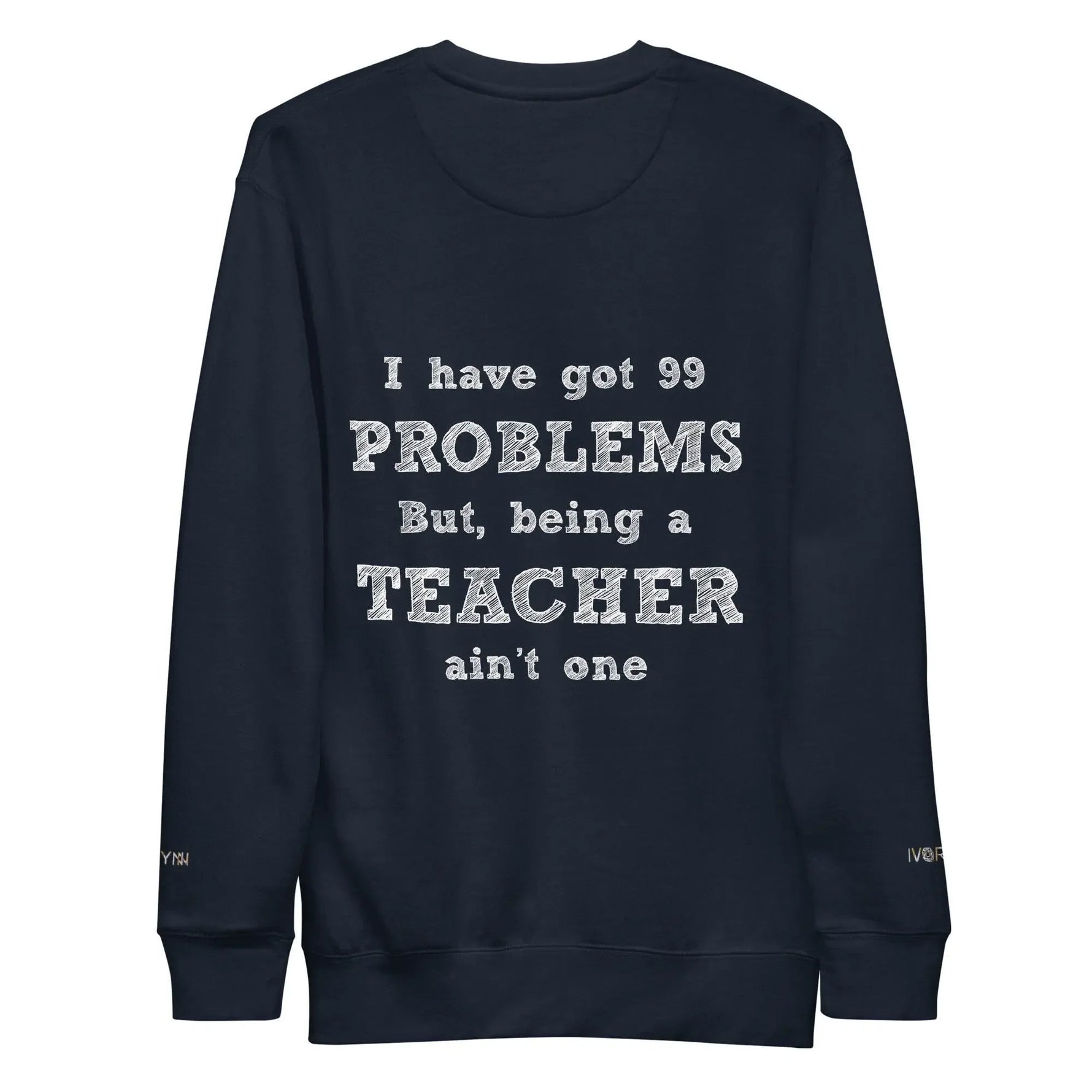 Essential Women Comfort Premium Navy Sweatshirt - IVORYNN