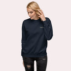Essential Women Comfort Premium Navy Sweatshirt - IVORYNN