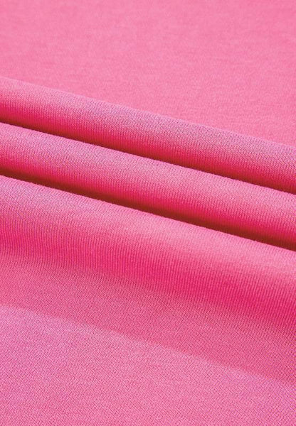 Exposed Seam Color Block Long Sleeve Sweatshirt - IVORYNN