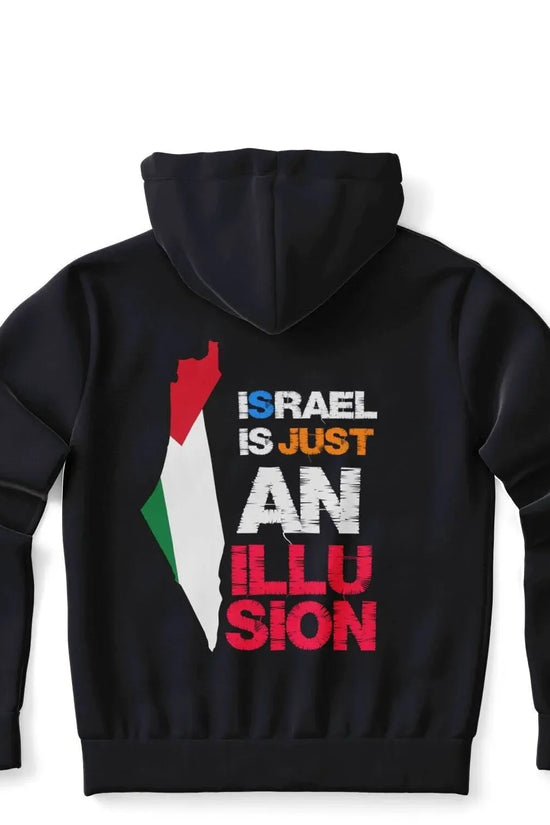 Faith Athletic Zip-Up Black Hoodie - IVORYNN