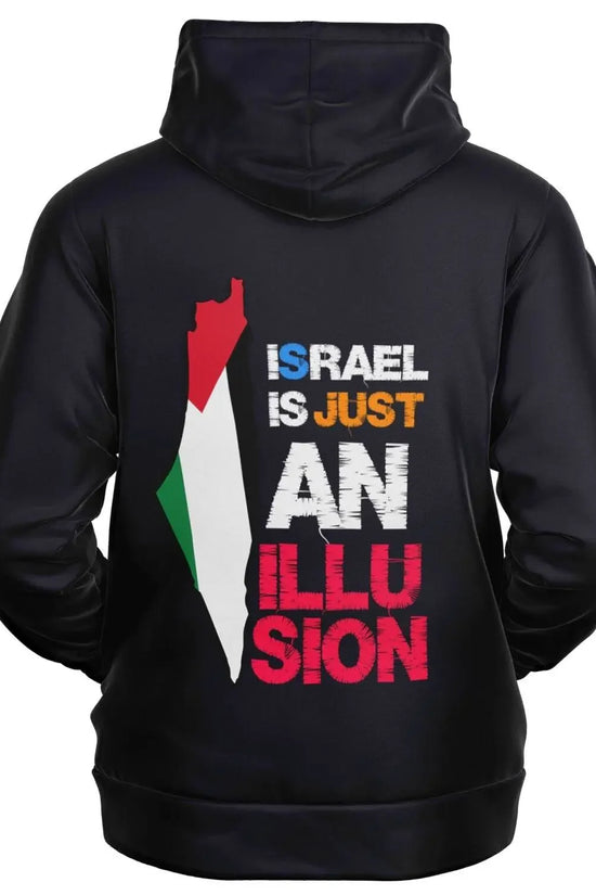 Faith Athletic Zip-Up Black Hoodie - IVORYNN