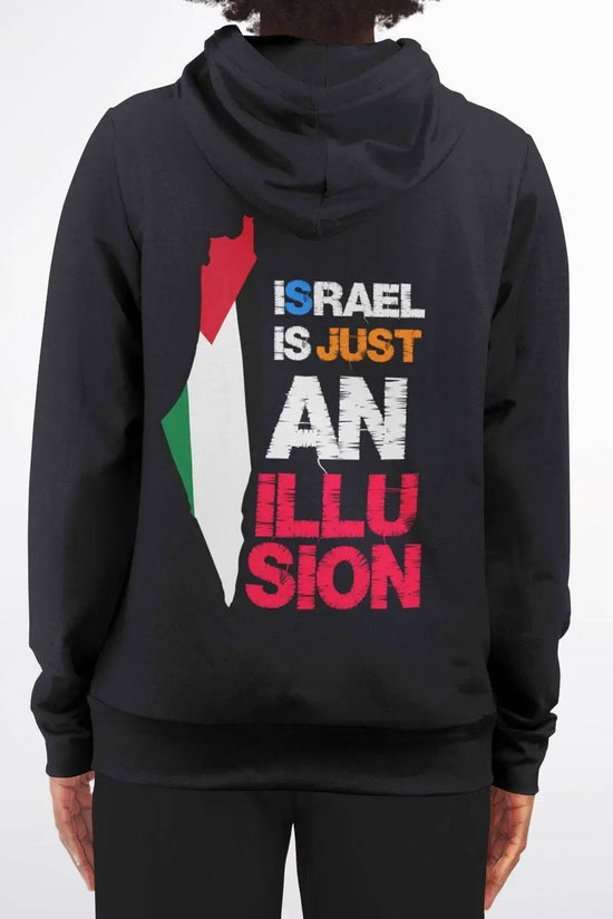 Faith Athletic Zip-Up Black Hoodie - IVORYNN