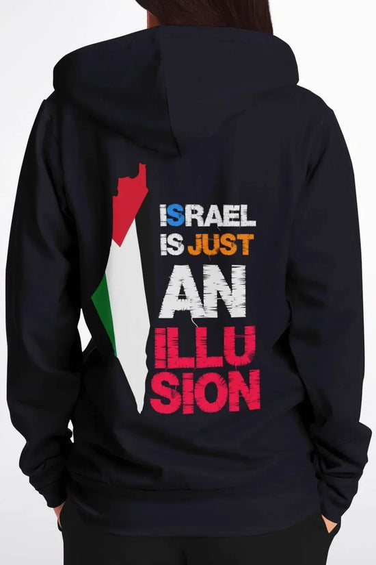 Faith Athletic Zip-Up Black Hoodie - IVORYNN