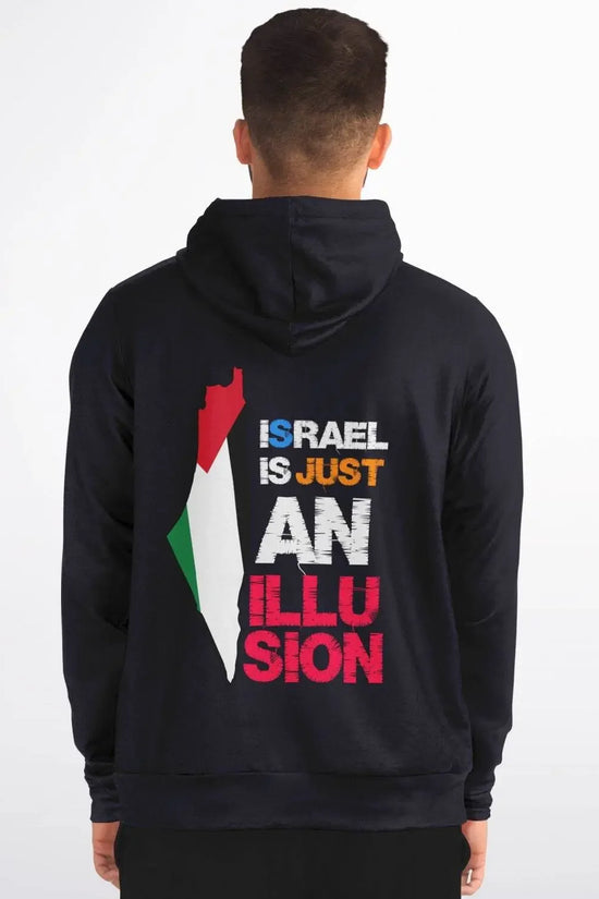 Faith Athletic Zip-Up Black Hoodie - IVORYNN