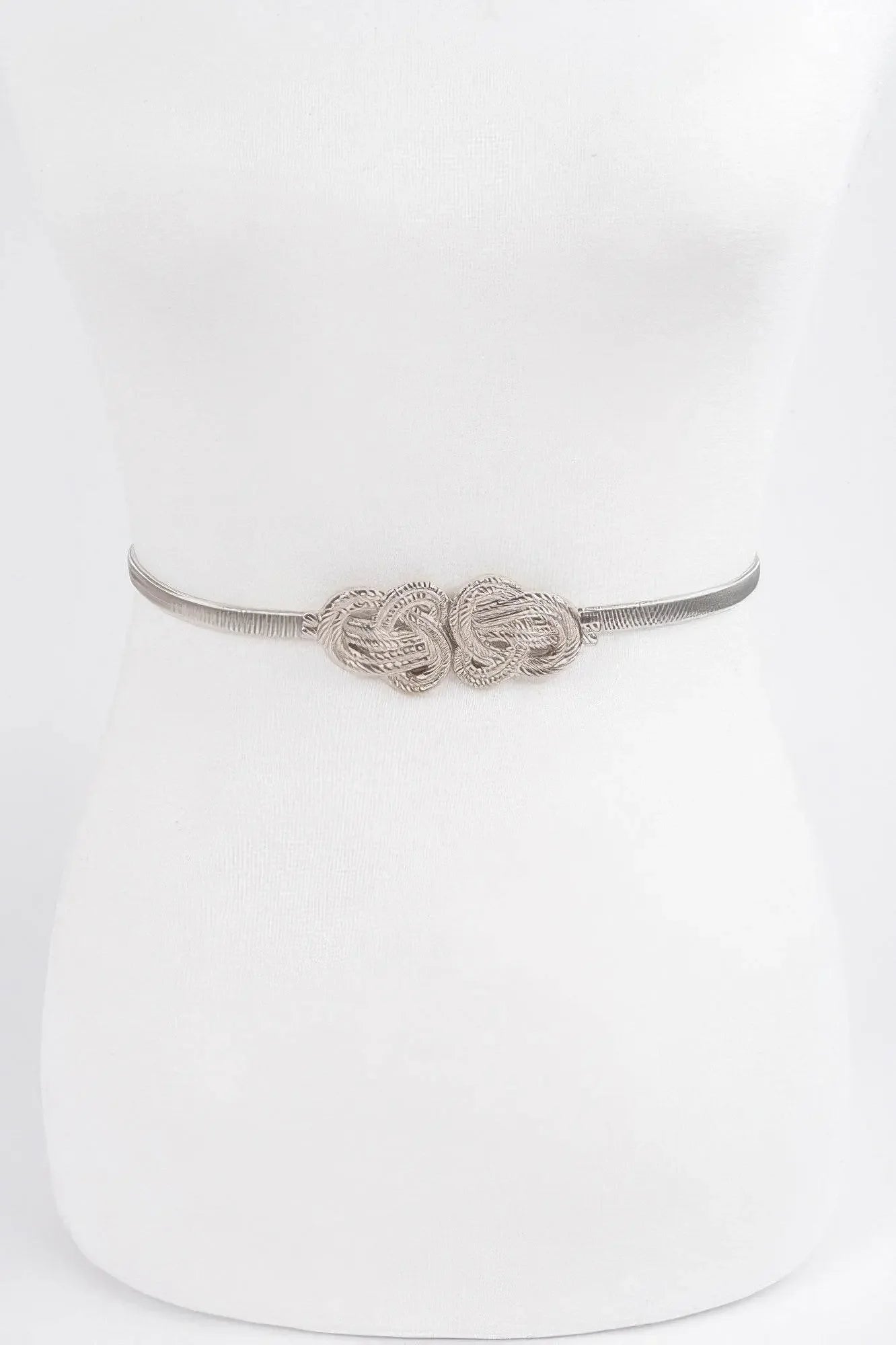 Feminin Braid Two Buckle Spring Belt - IVORYNN