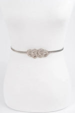 Feminin Braid Two Buckle Spring Belt - IVORYNN