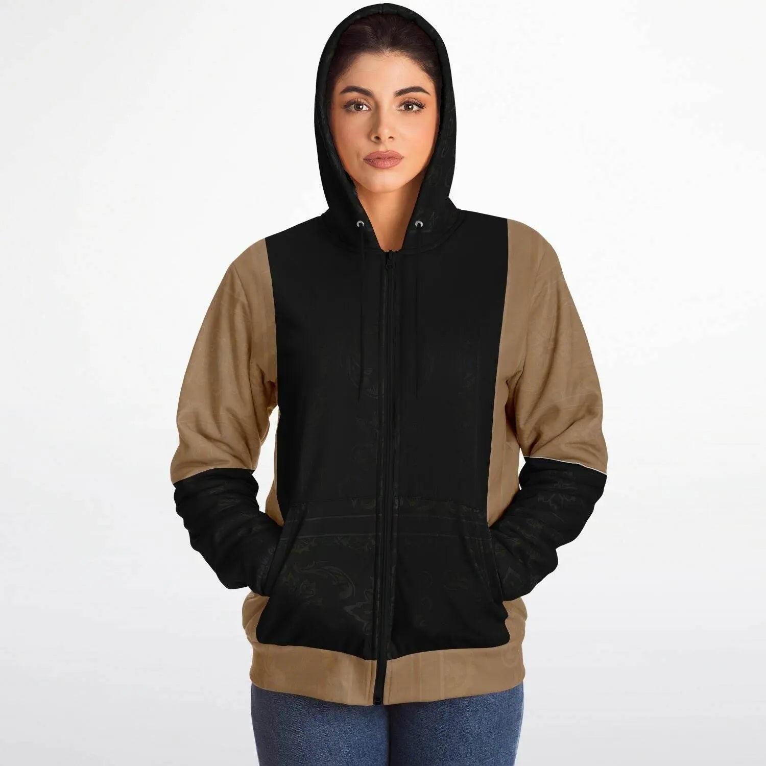 Floating Luxury Microfleece Zip Hoodie - IVORYNN