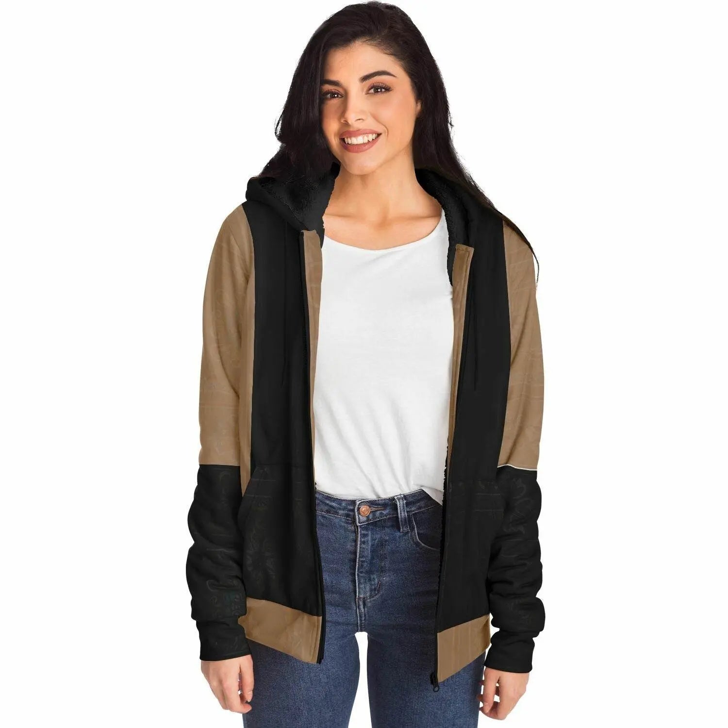 Floating Luxury Microfleece Zip Hoodie - IVORYNN