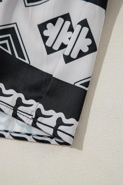 Fresh Look Tiered Notched Half Sleeve Casual Dress - IVORYNN