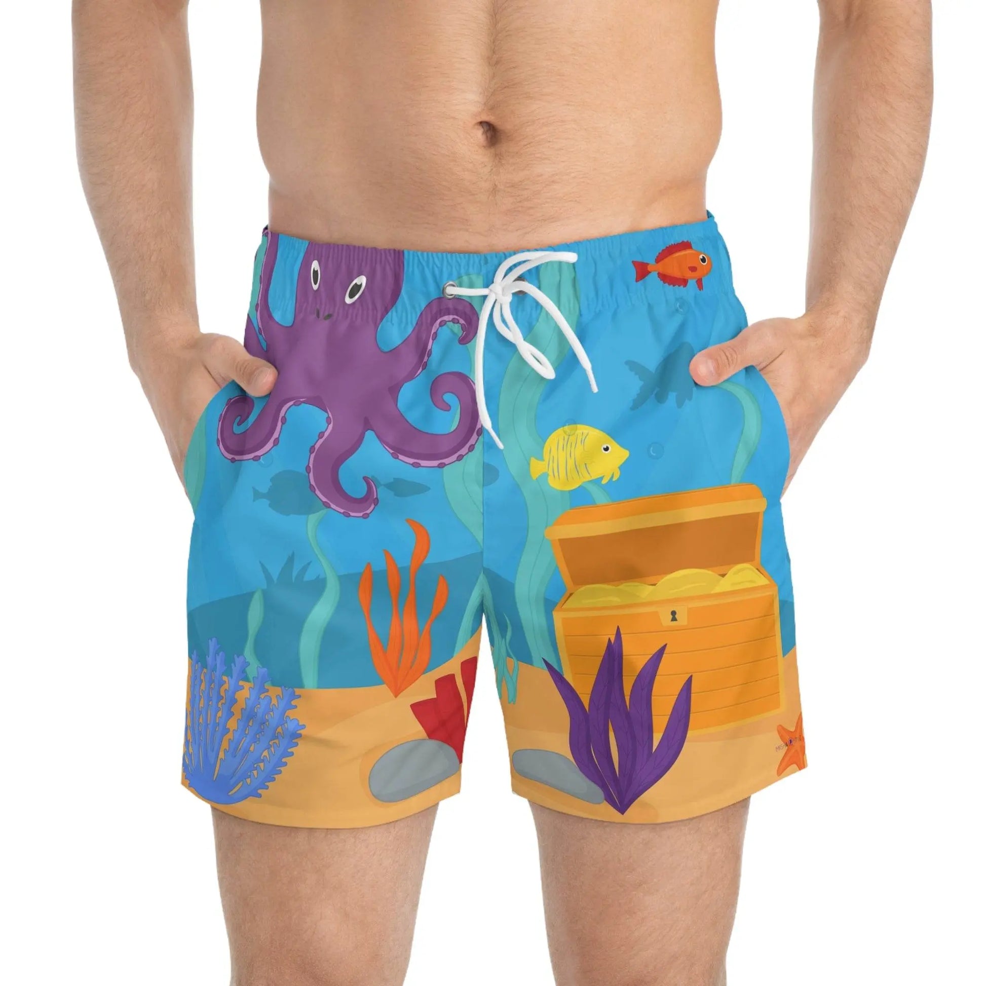 Fun Sea Swim Trunks Swim Short - IVORYNN