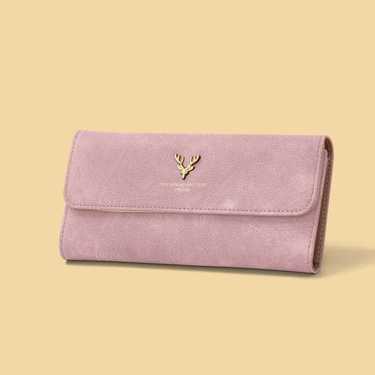 Girly Luxury Trifold Leather Wallet