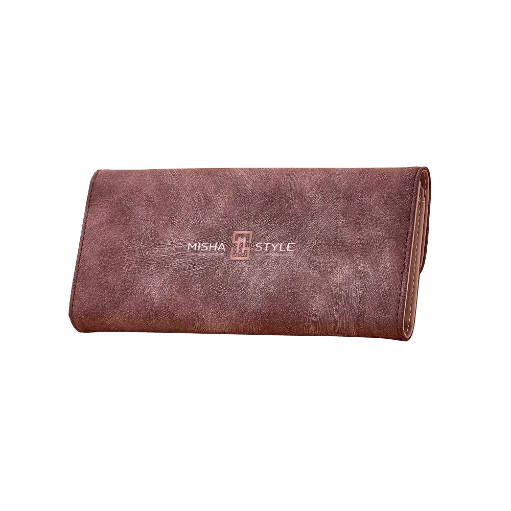 Girly Luxury Trifold Leather Wallet - IVORYNN
